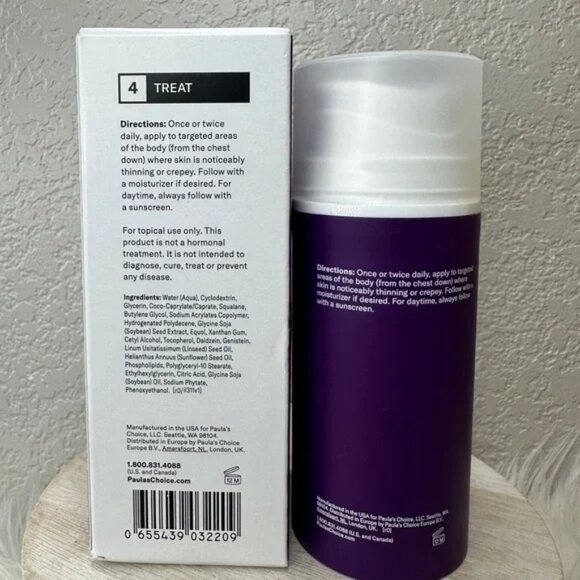 NIB Paula’s Choice Phytoestrogen Elasticity Renewal BODY Cream 🆕 FULL SZ - Picture 2 of 3